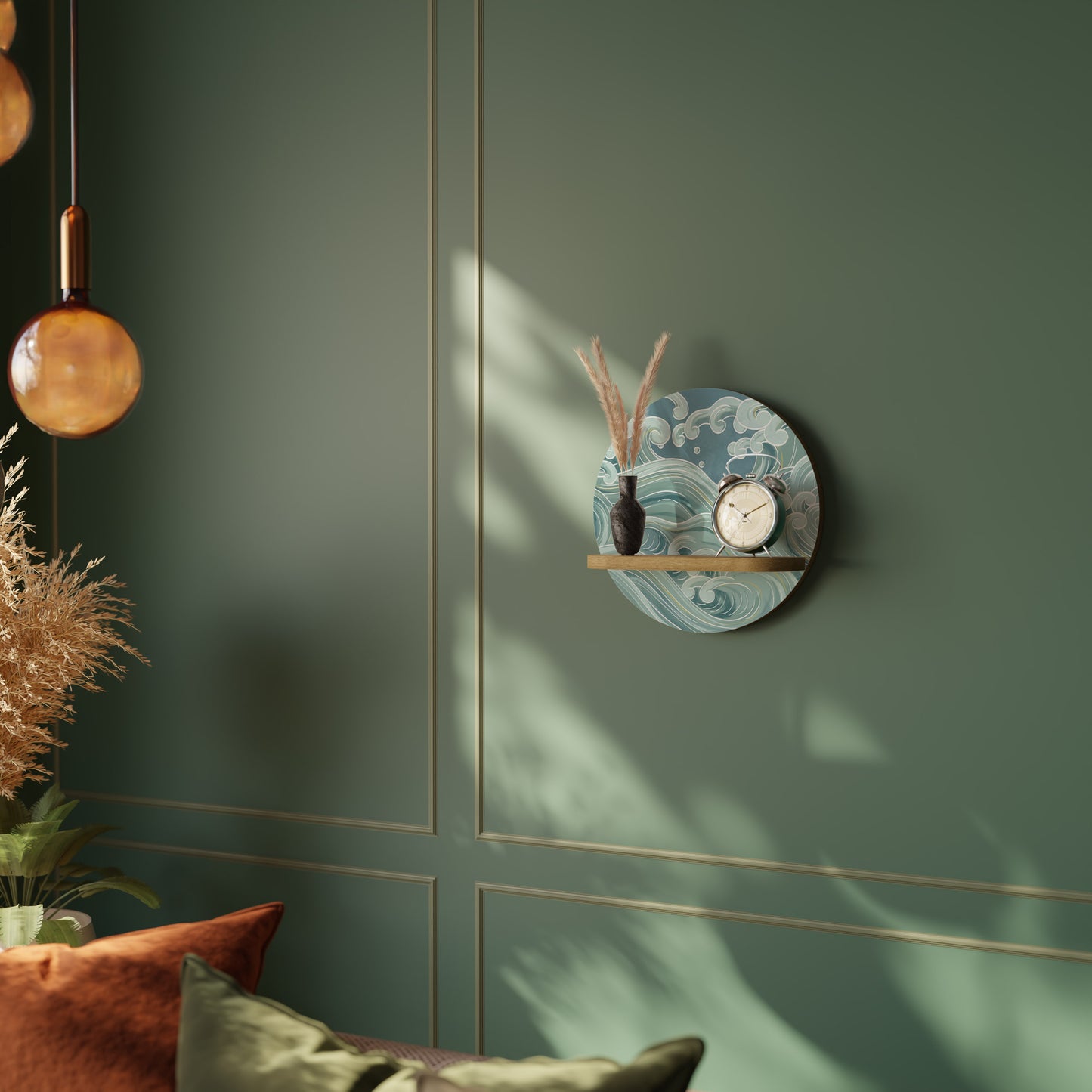 ASIAN SWAY Art Shelf