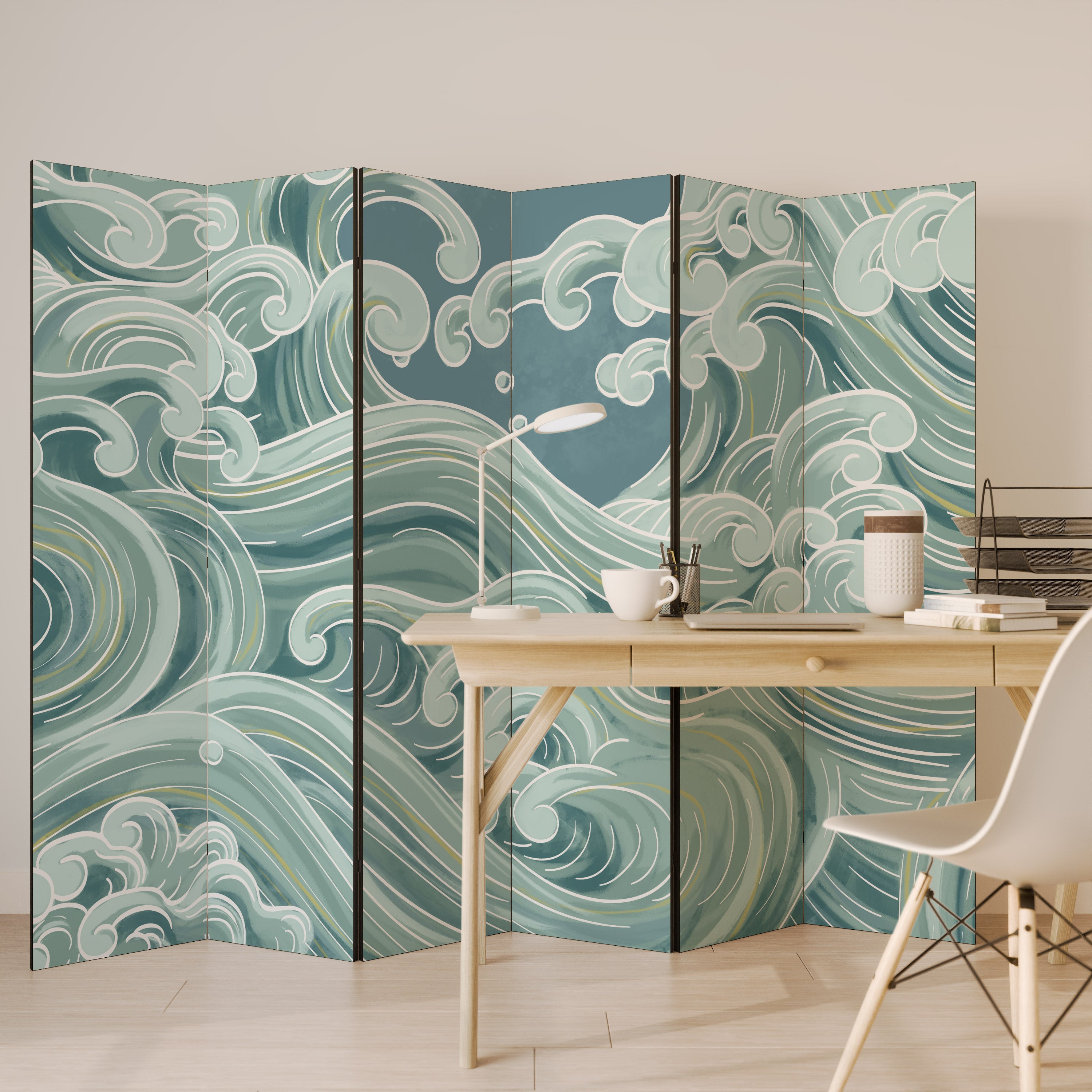 ASIAN SWAY Rumsavdelare 6 paneler