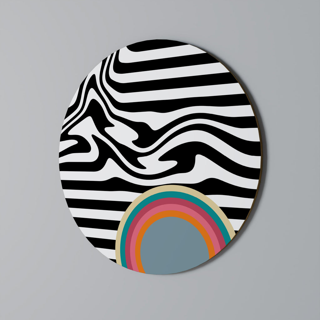 SPECTRA SHOWCASE Rund Väggdekoration