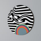 SPECTRA SHOWCASE Round Wall Art