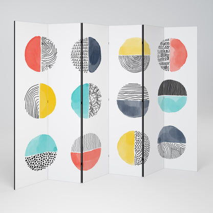 SHAPESHIFT TREASURES 6-Panel Room Divider