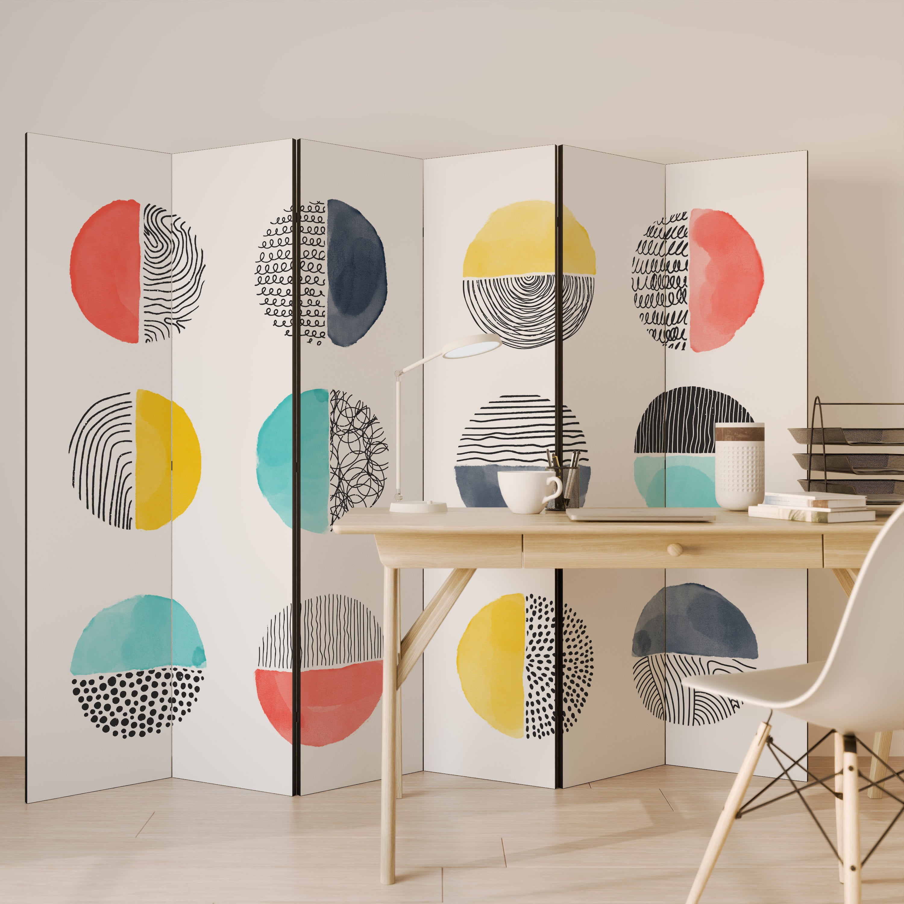 SHAPESHIFT TREASURES Rumsavdelare 6 paneler