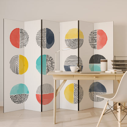 SHAPESHIFT TREASURES 6-Panel Room Divider