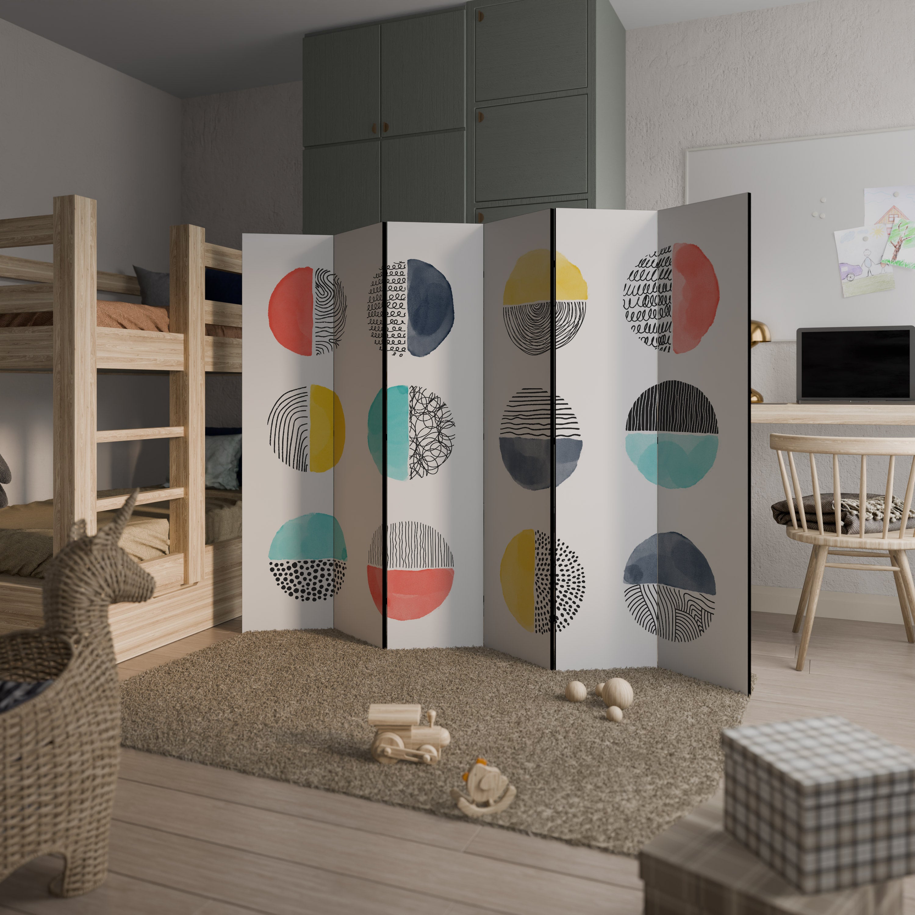 SHAPESHIFT TREASURES Rumsavdelare 6 paneler