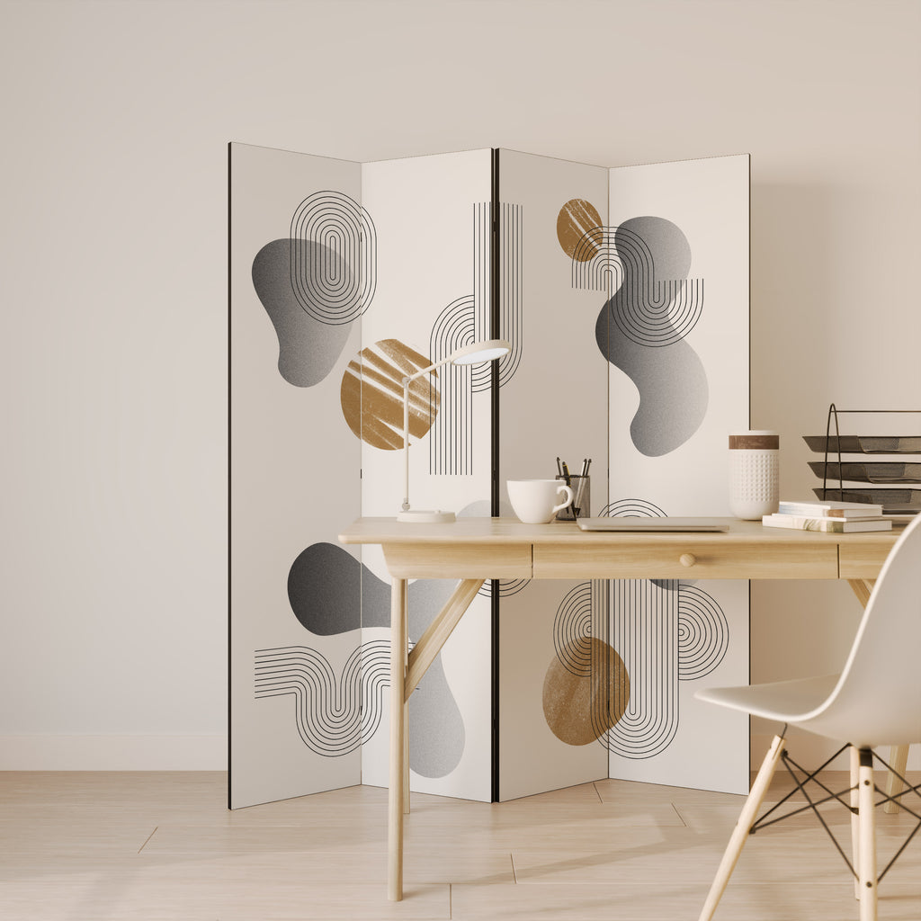 CLEAR CREATIONS Rumsavdelare 4 paneler