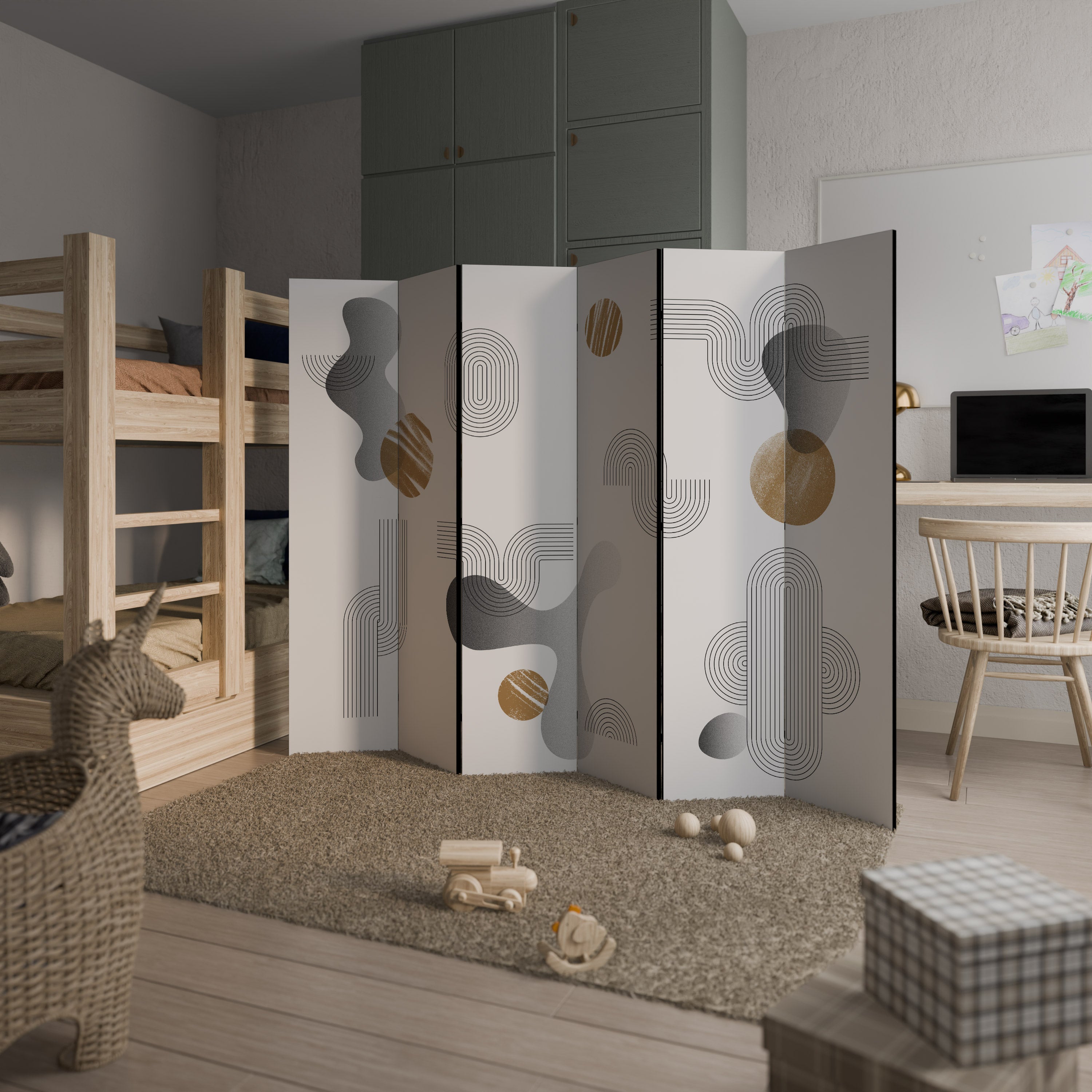 CLEAR CREATIONS Rumsavdelare 6 paneler