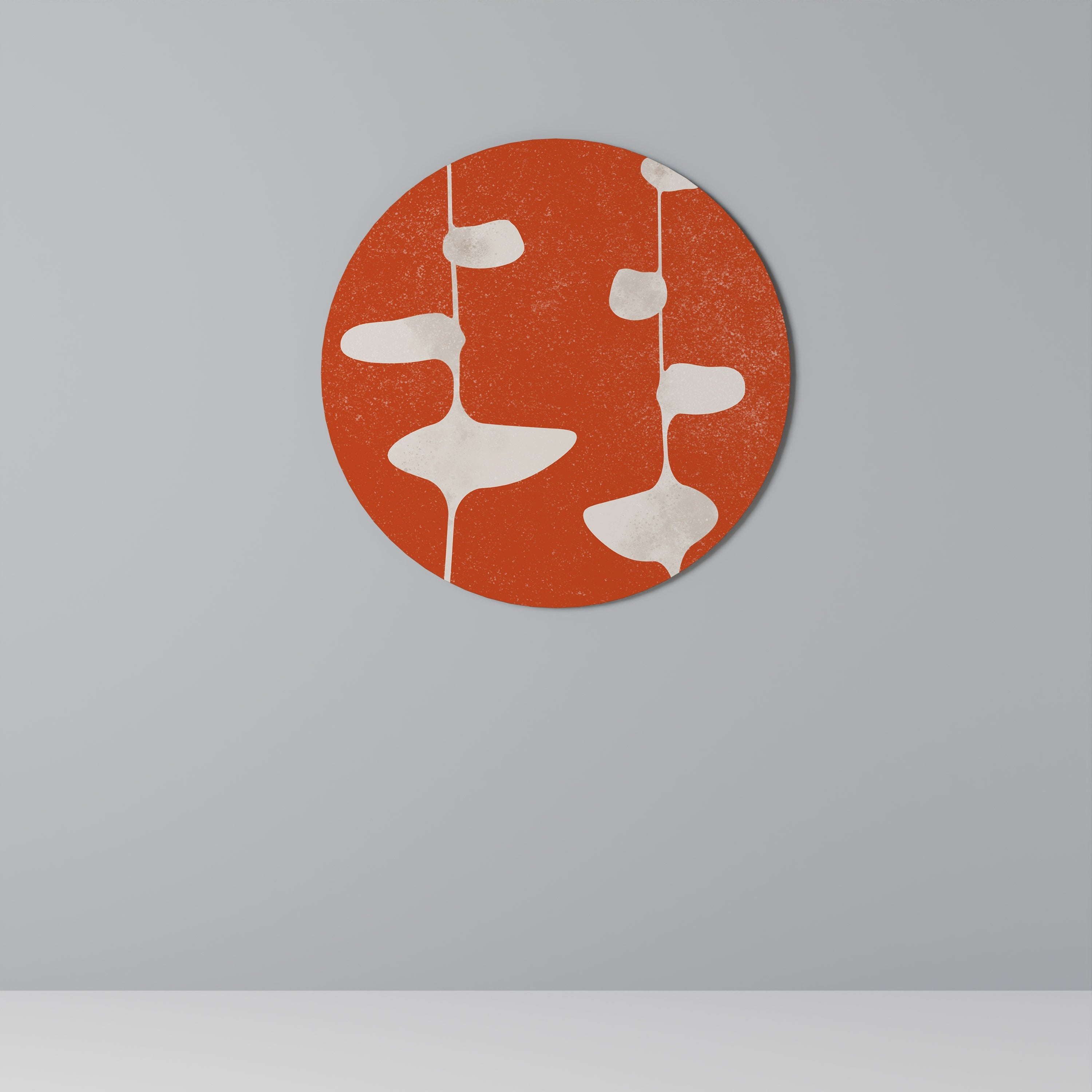 Rund väggdekoration COURAGE MOLD