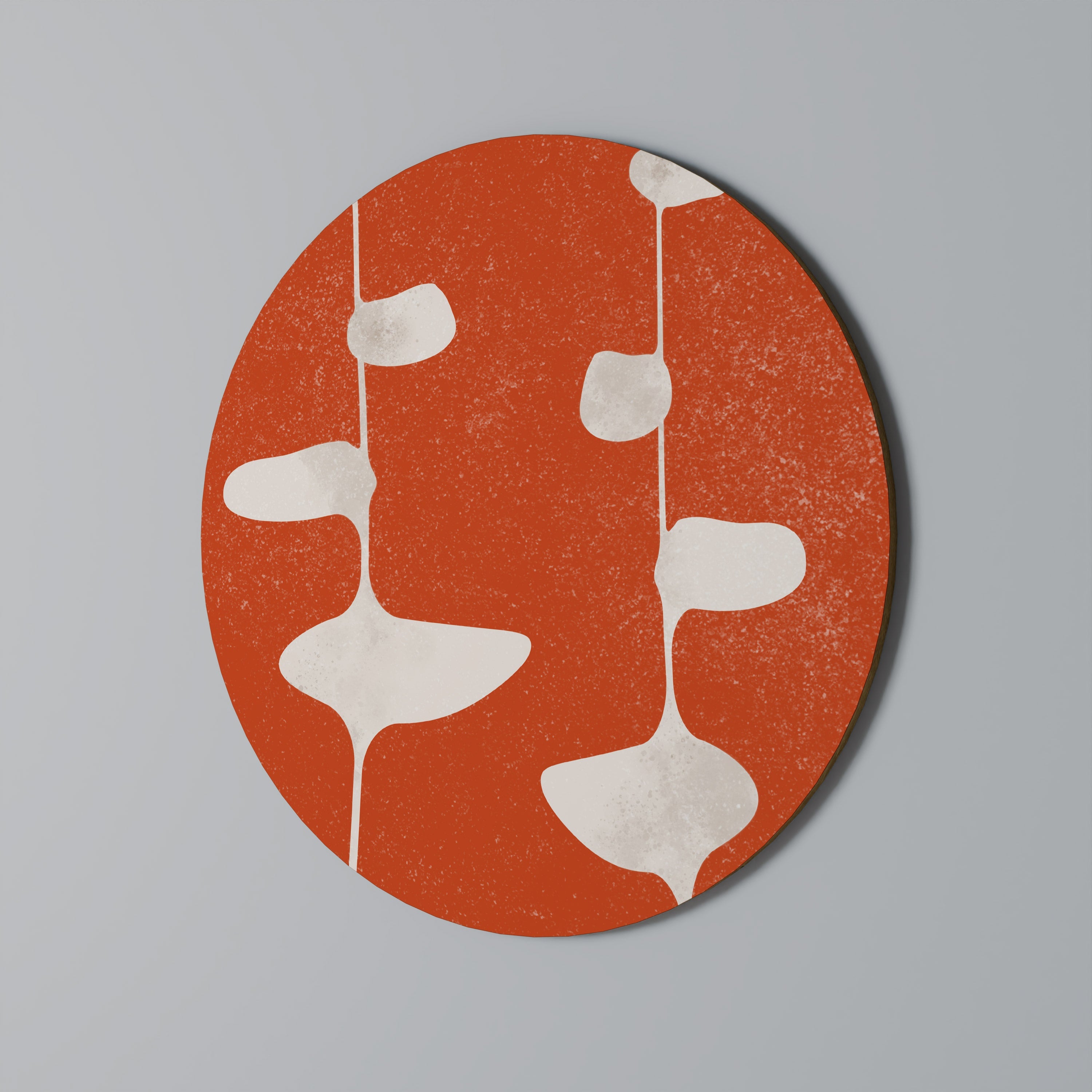 Rund väggdekoration COURAGE MOLD