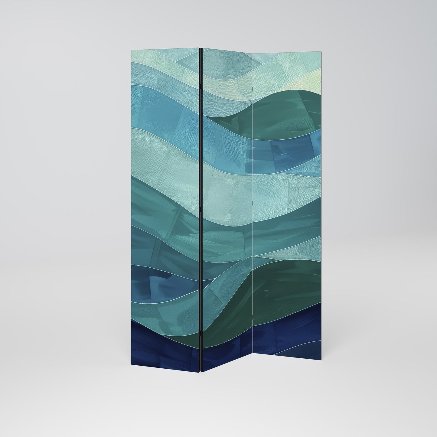 ETERNAL FLOW Dekorativ rumsavdelare – 3 paneler