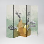 EARTH ELEMENTS 5-Panel Room Divider