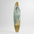 EARTH ELEMENTS Peel and Stick Surfboard Sticker