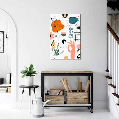 MATISSE WHIMSY Vertical Canvas Print