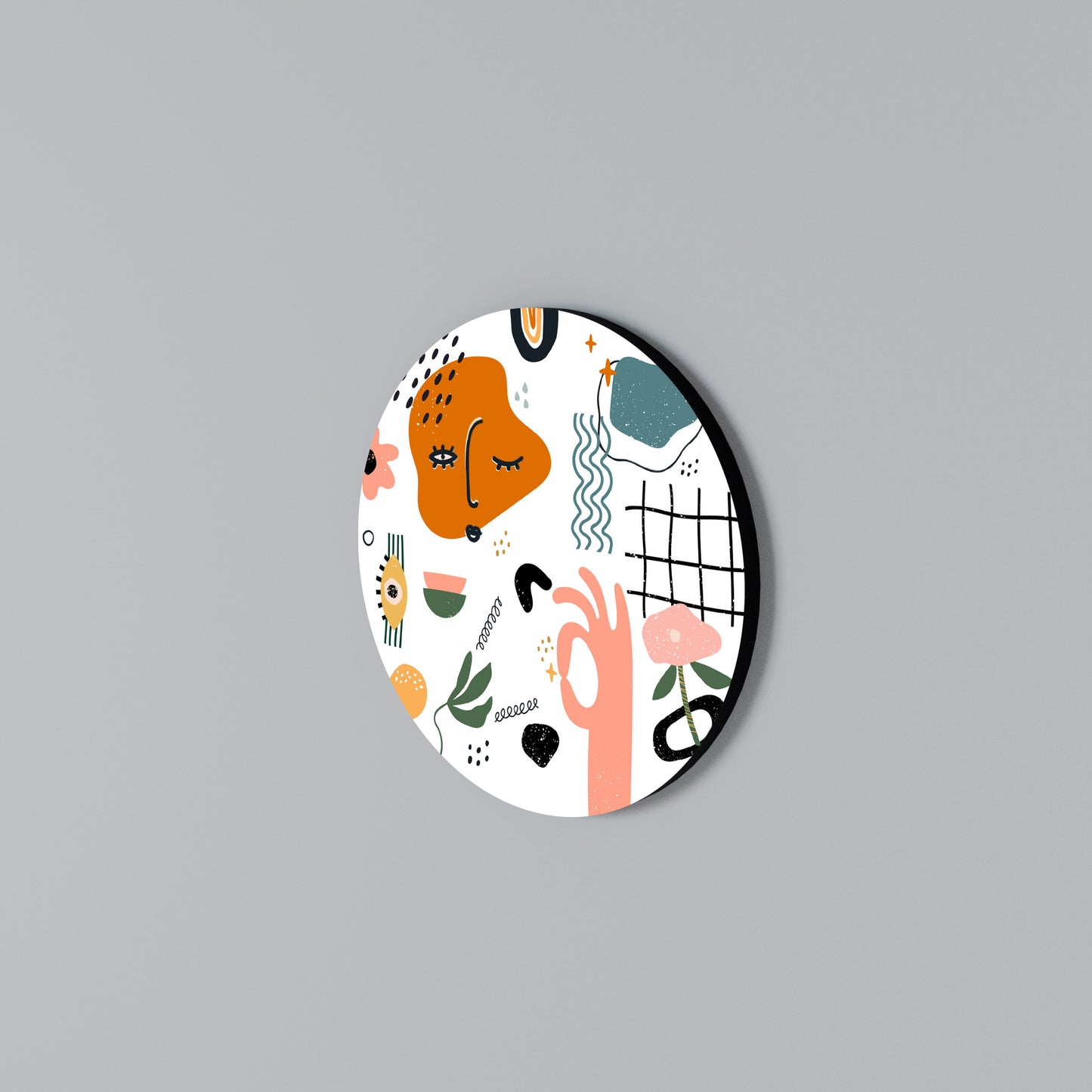 MATISSE WHIMSY Rund väggdekor