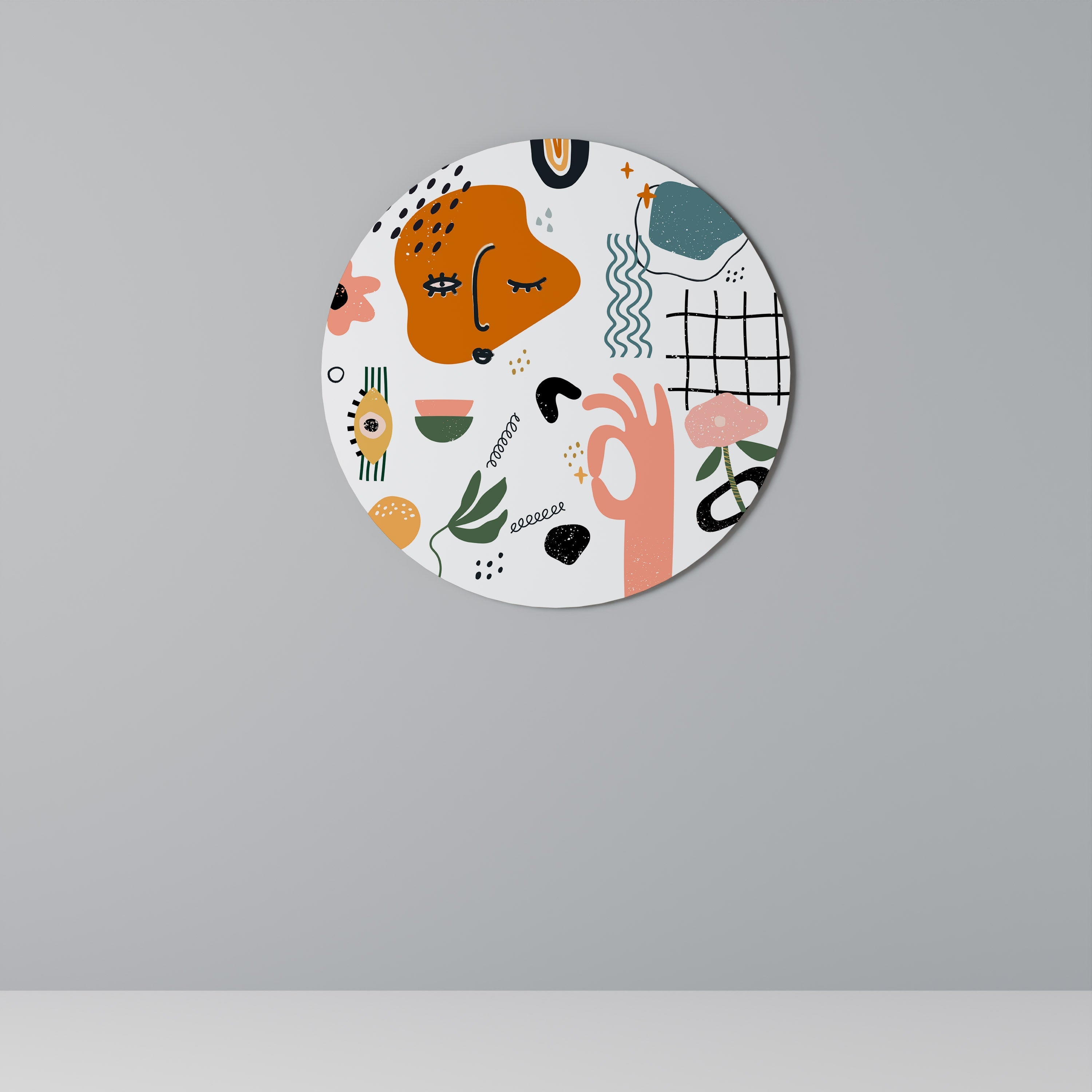 MATISSE WHIMSY Rund Väggdekoration