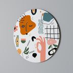 MATISSE WHIMSY Round Wall Art
