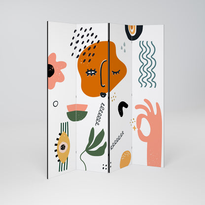 MATISSE WHIMSY Rumsavdelare 4 paneler