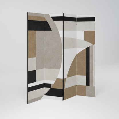 DELICATE MEMENTO Decorative 4-Panel Room Divider