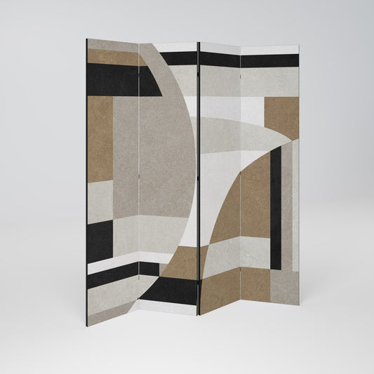 DELICATE MEMENTO Decorative 4-Panel Room Divider