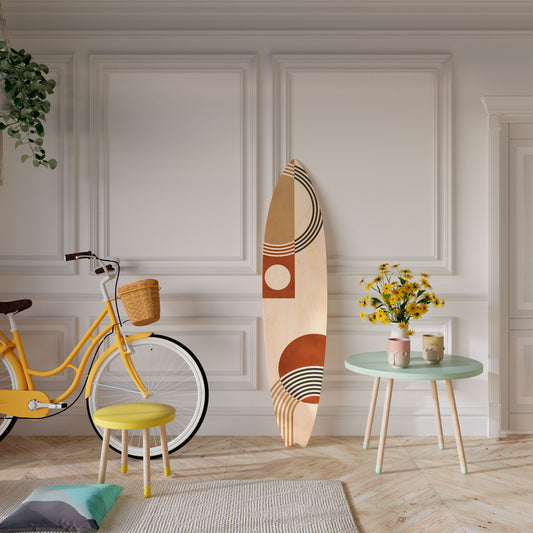 SPACE AROUND Surfboard Decorative Panel