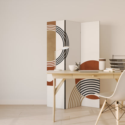 RYMME RUNT Dekorativ 3-panels rumsavdelare