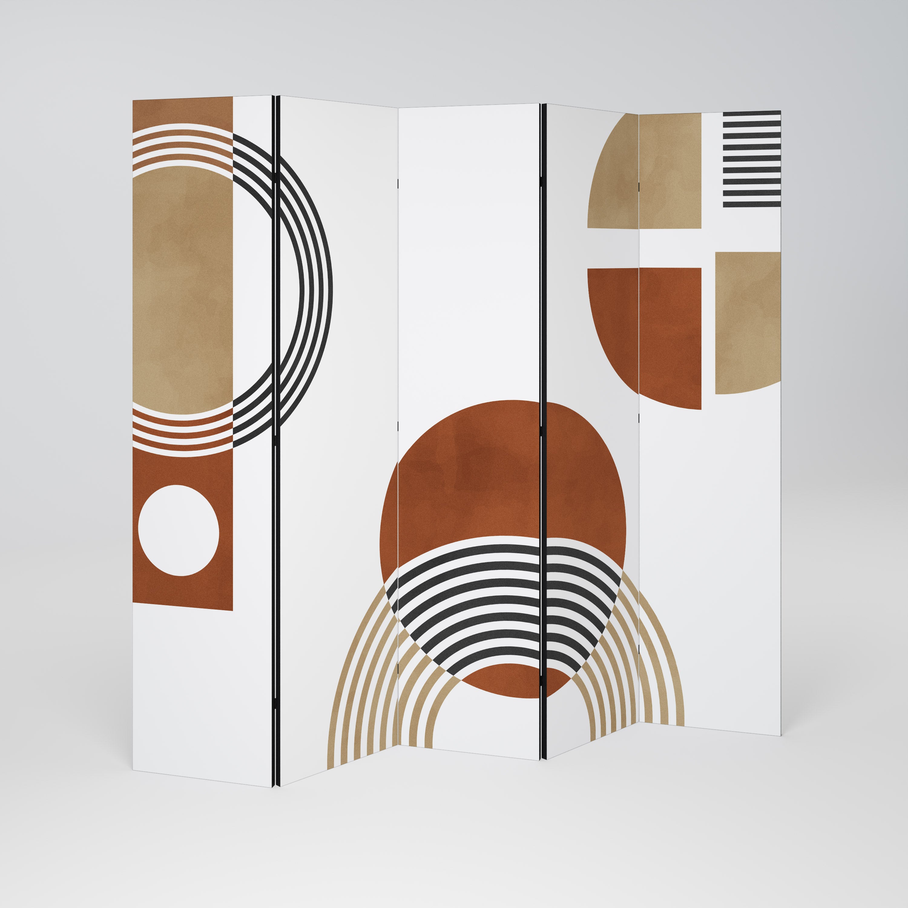 SPACE AROUND Dekorativ rumsavdelare – 5 paneler