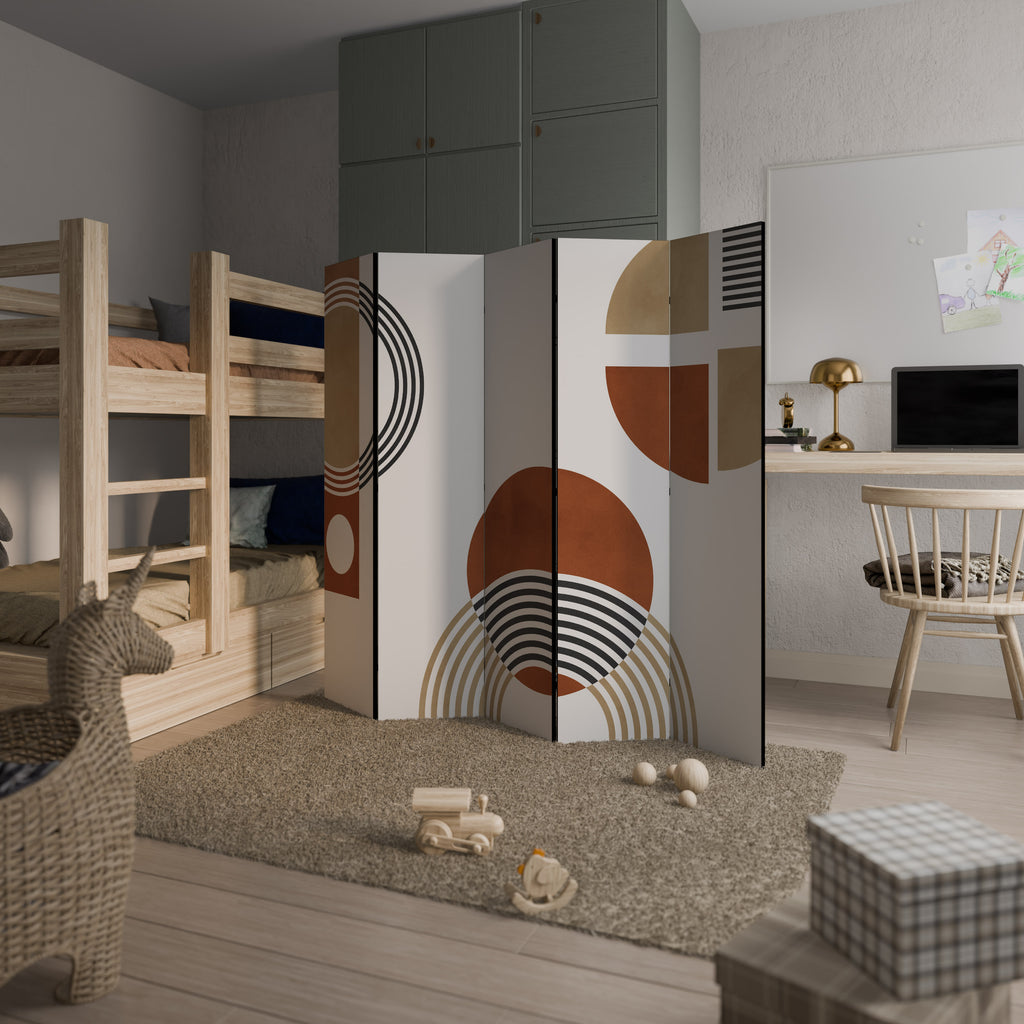 SPACE AROUND Dekorativ rumsavdelare – 5 paneler