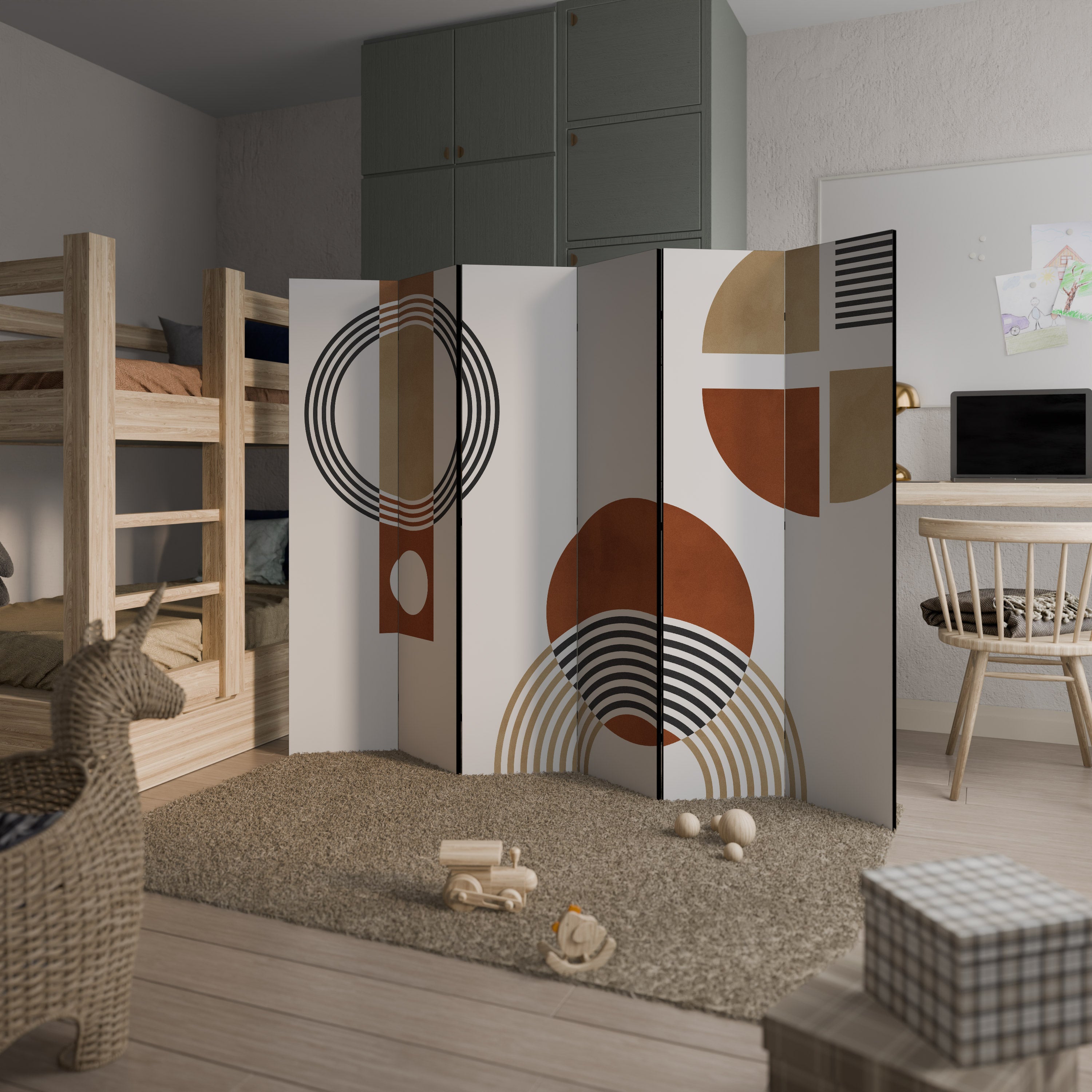 SPACE AROUND Rumsavdelare 6 paneler