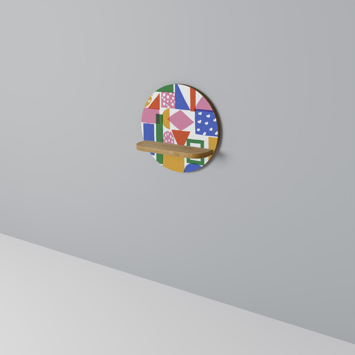 GEOMETRIC GLIMMER Dekorationshylla
