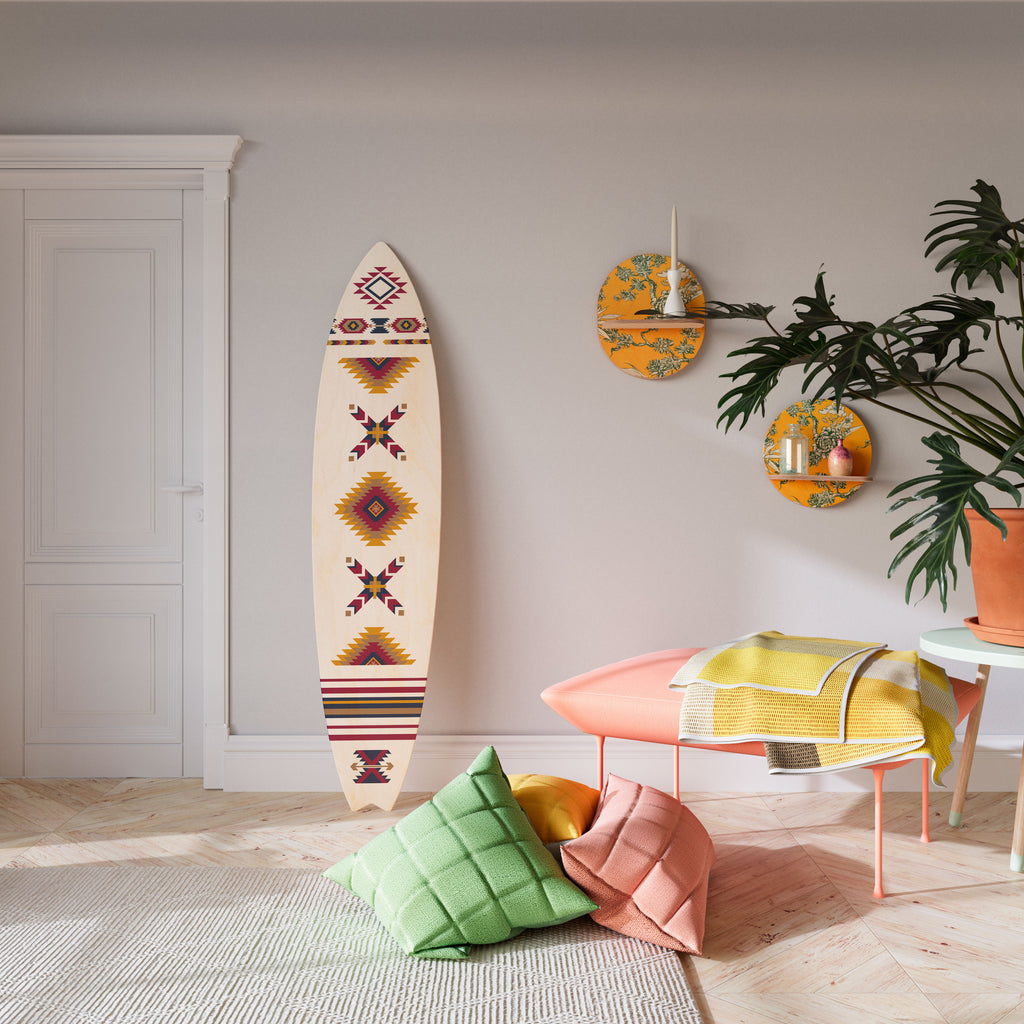 ETHNIC TEASER Surfboard Decorative Panel