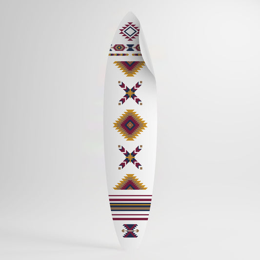 ETHNIC TEASER Väggdekal surfbräda