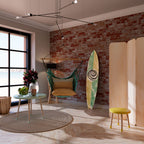 CURLY MODE Surfboard Decorative Panel