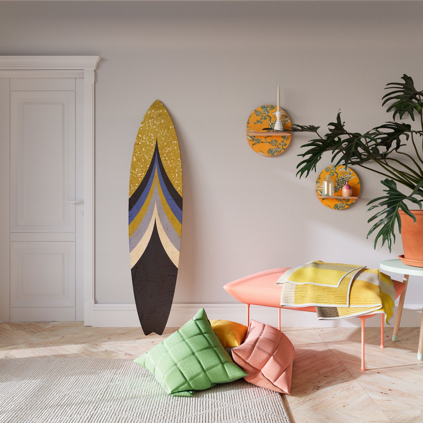 SOURING GLARE Surfboard Decorative Panel