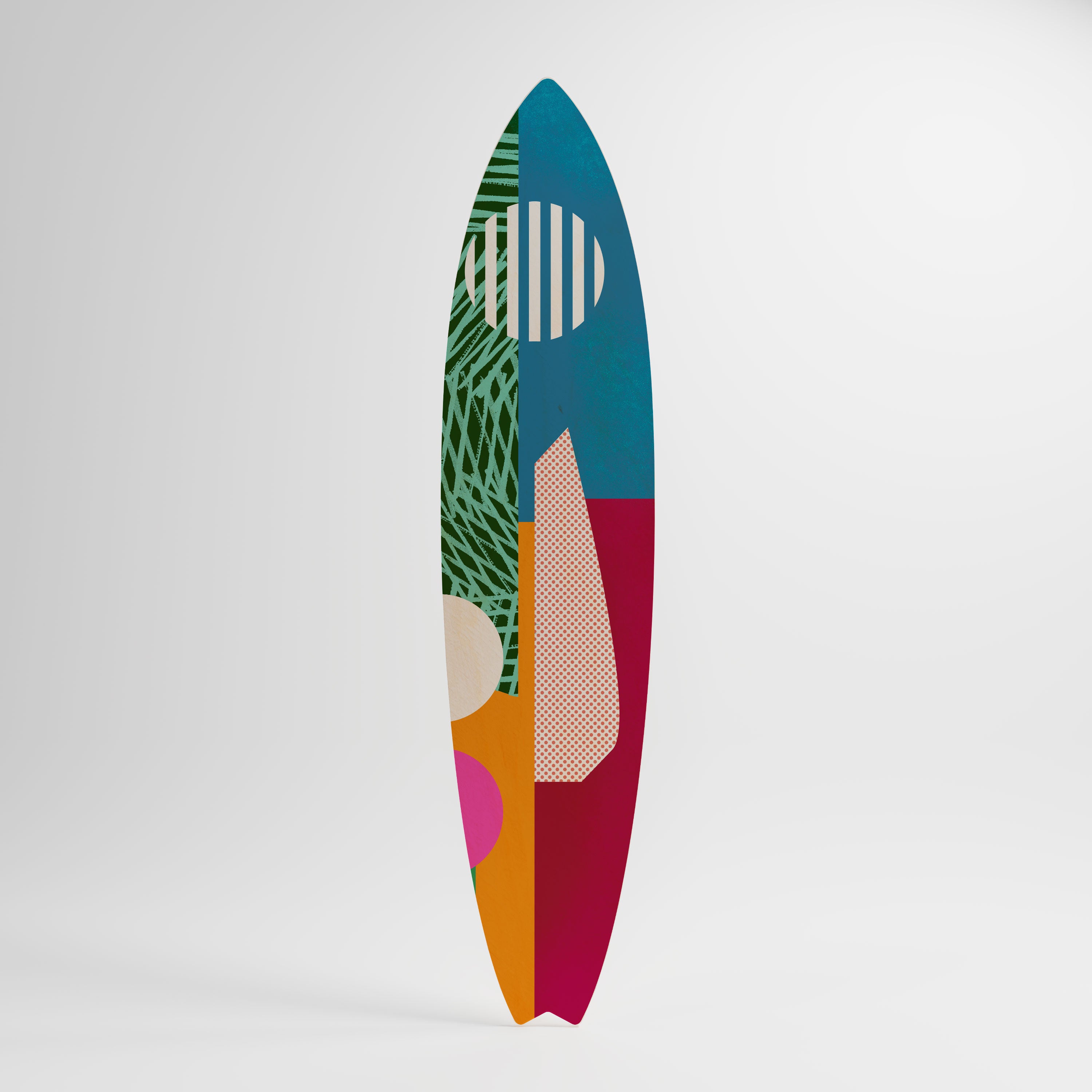 VIVID VIBES Surfboard Decorative Panel
