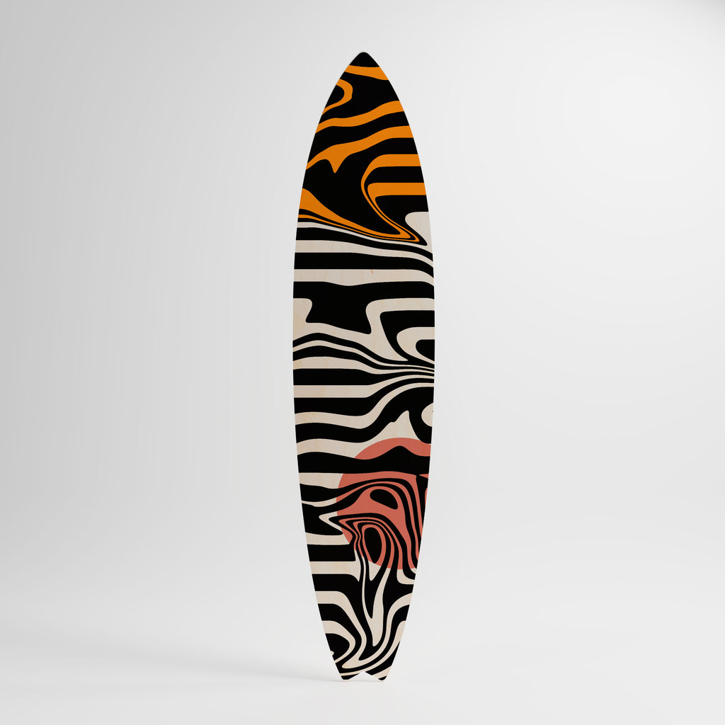 RIPPLE FLOW Dekorativ Surfbräda