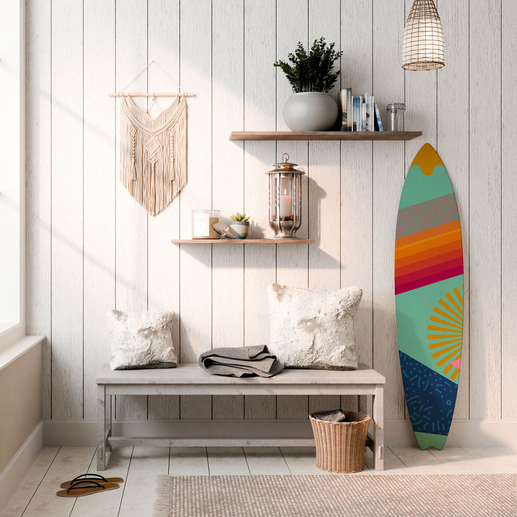 DAYBREAK BLISS Dekorativ Surfbräda
