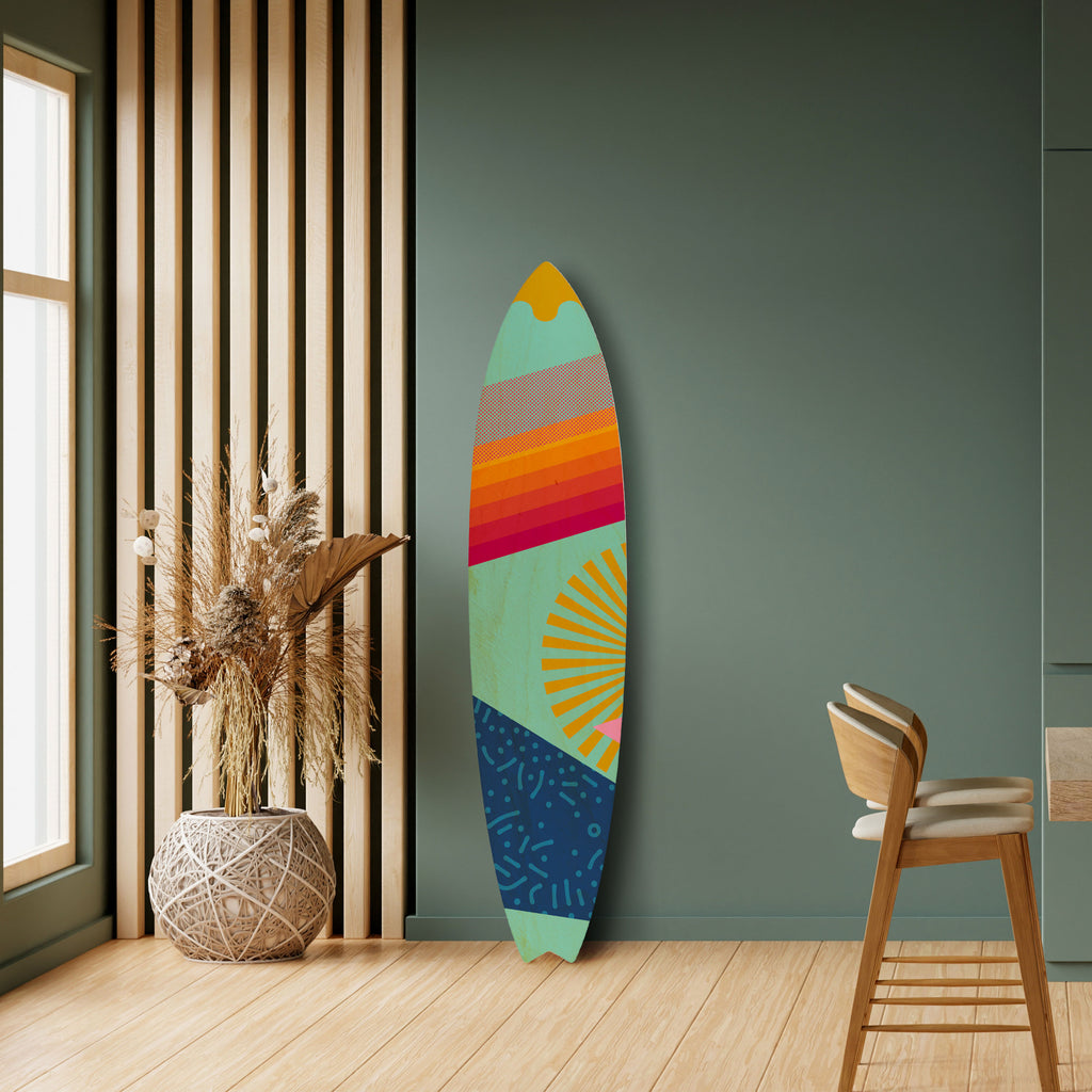 DAYBREAK BLISS Dekorativ Surfbräda
