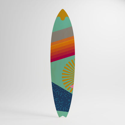 DAYBREAK BLISS Dekorativ Surfbräda