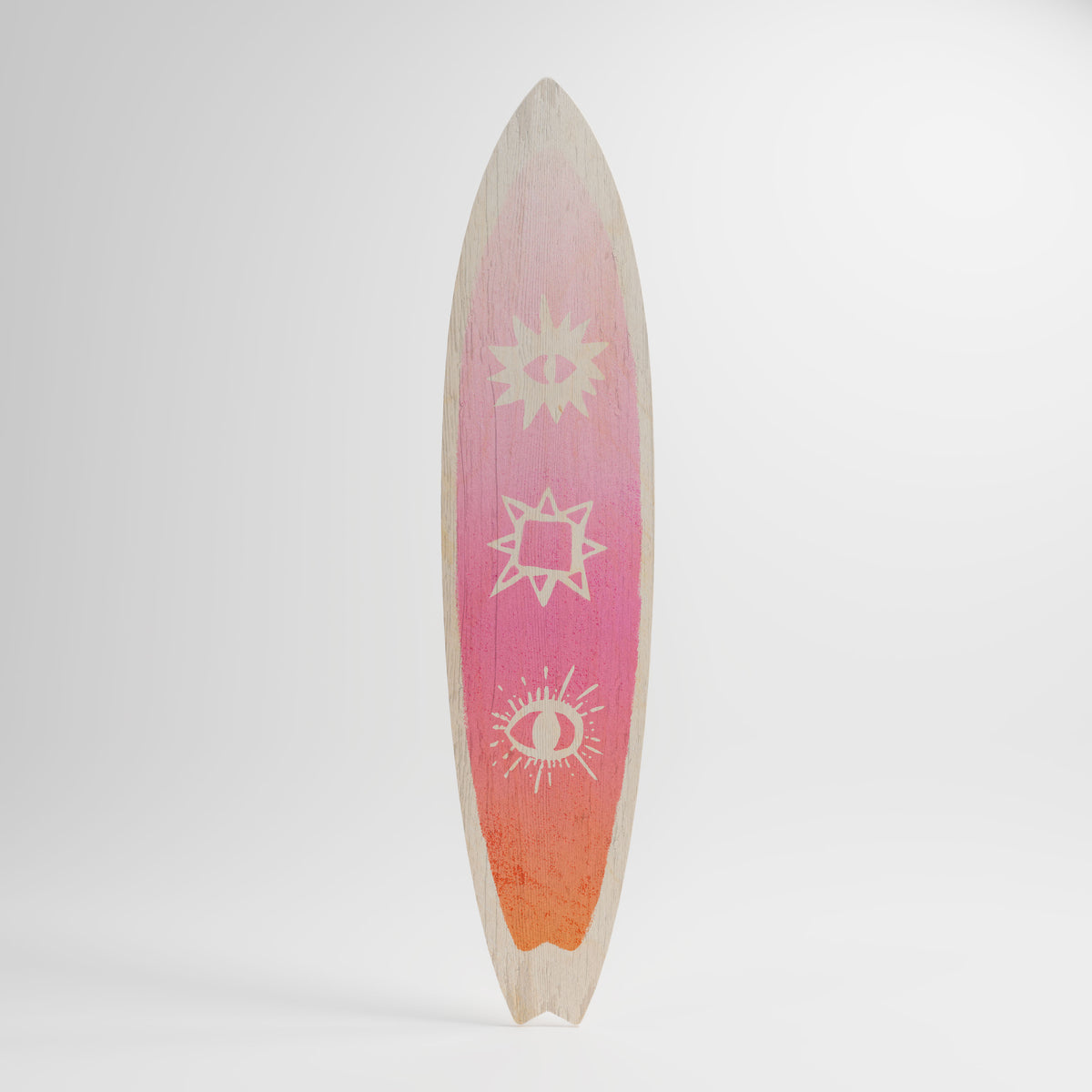 DAZZLING DESIGN Dekorativ Surfbräda
