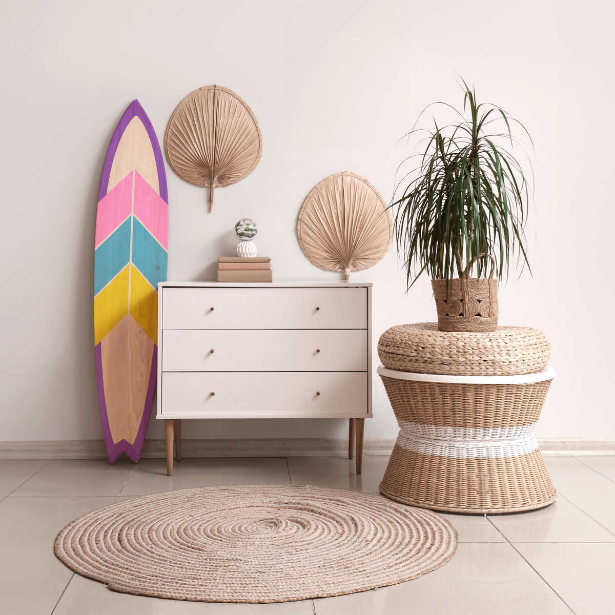 VIGOROUS SEQUENCE Surfboard Decorative Panel