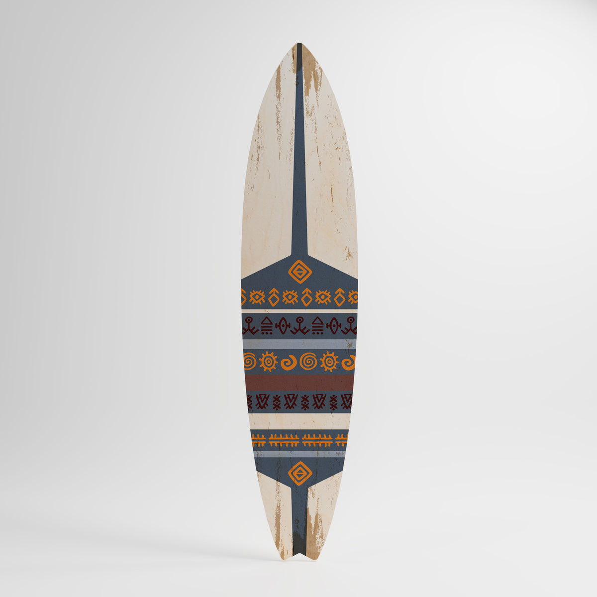 AFRICAN VINTAGE Dekorativ Surfbräda