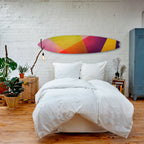 VIVID GEOMETRY Dekorativ Surfbräda