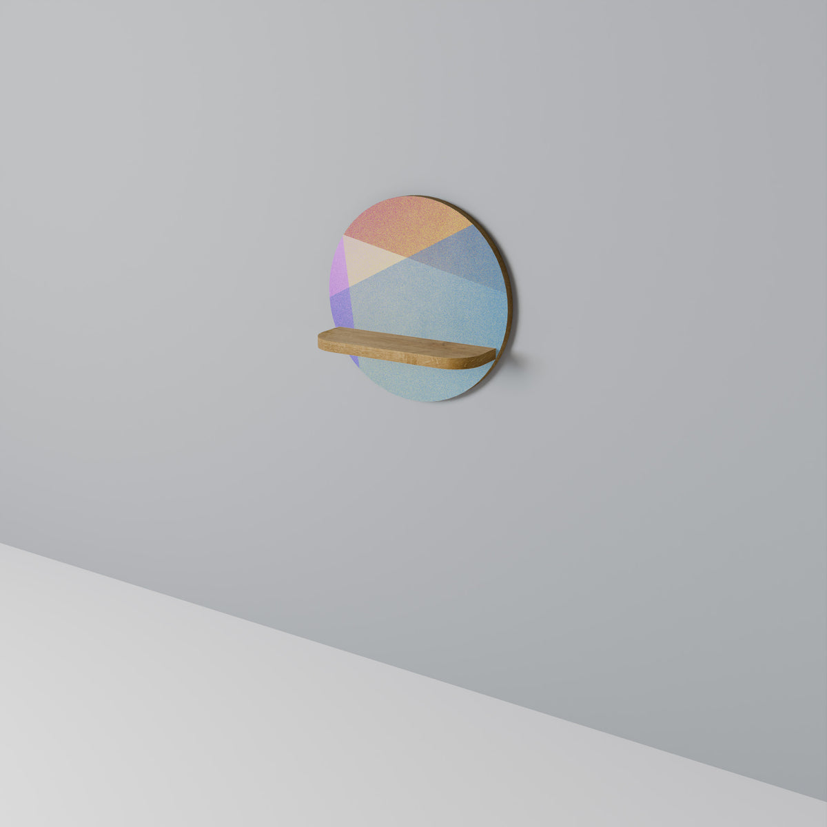 BRIGHT GEOMETRY Dekorationshylla