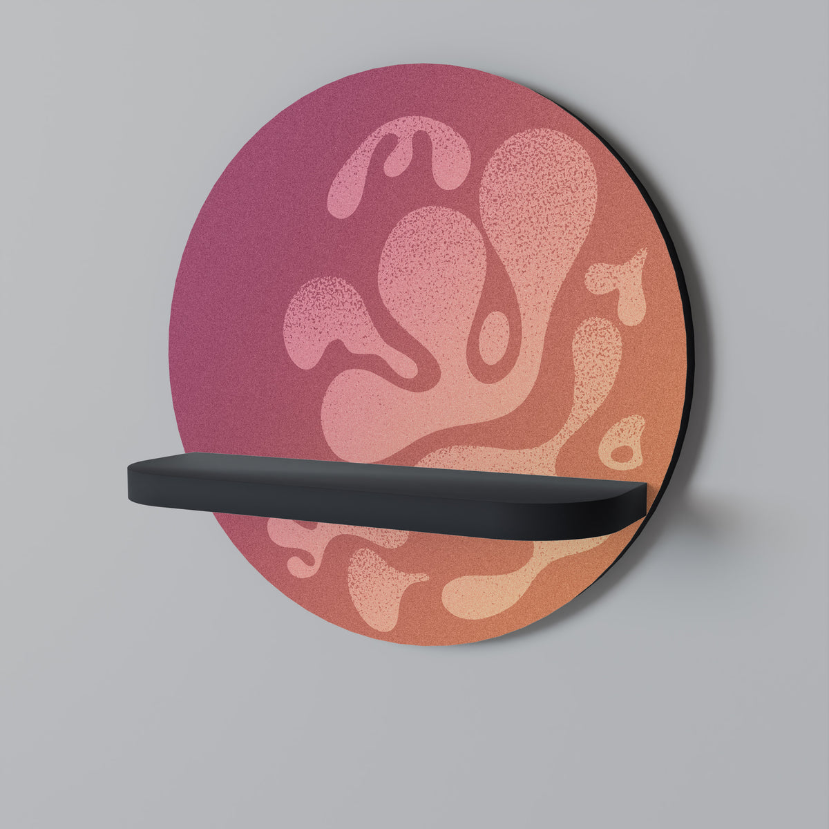 IRREGULAR PINK Art Shelf