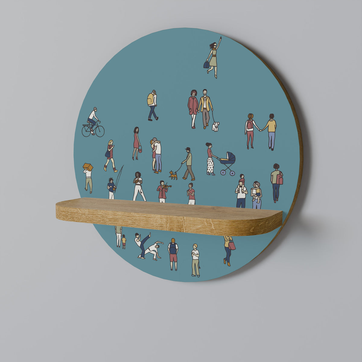 COLLECTIVE STREAM Dekorationshylla