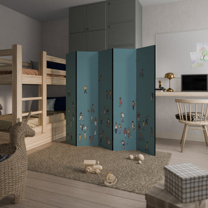 COLLECTIVE STREAM 5-Panel Room Divider