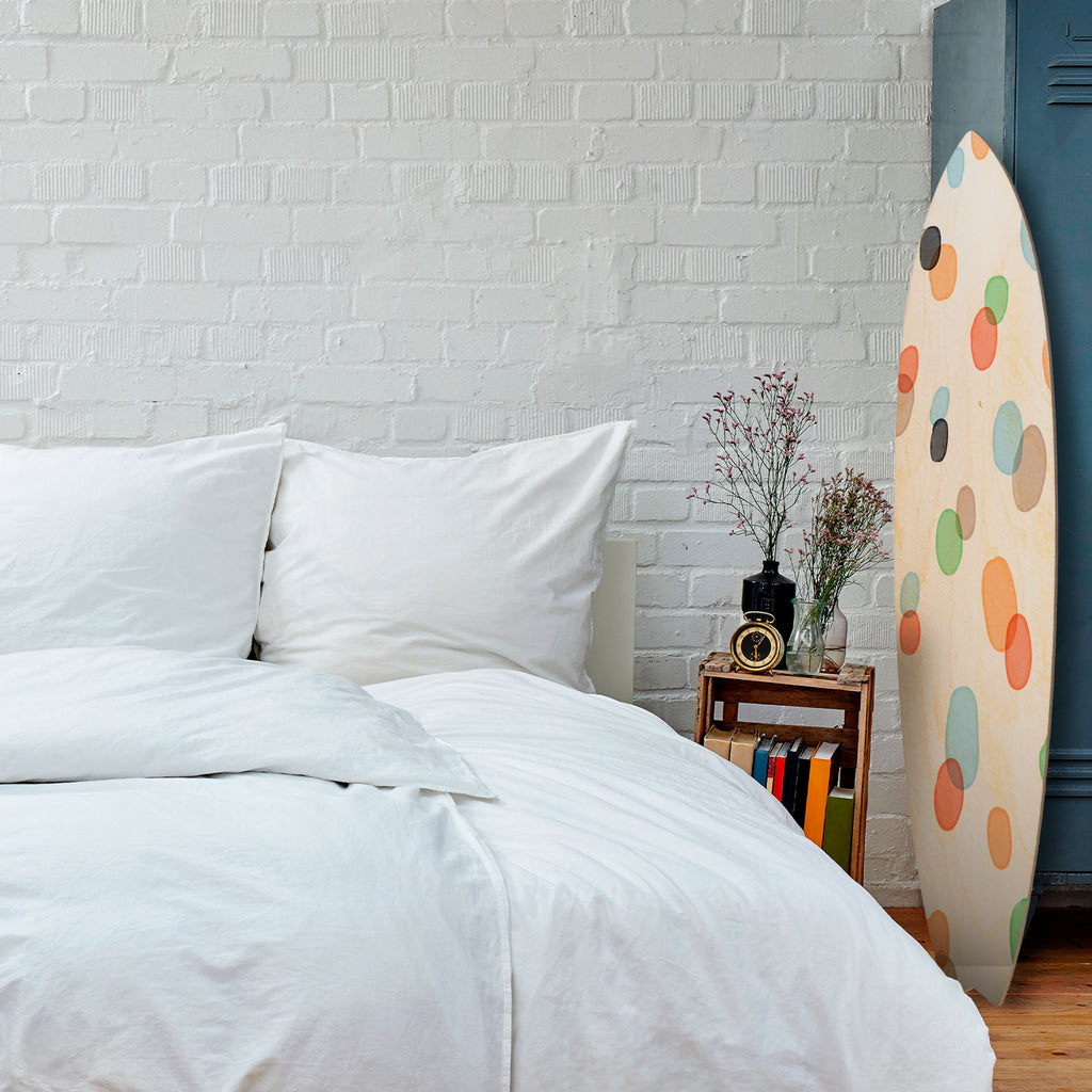 ENERGETIC SPOTS Dekorativ Surfbräda