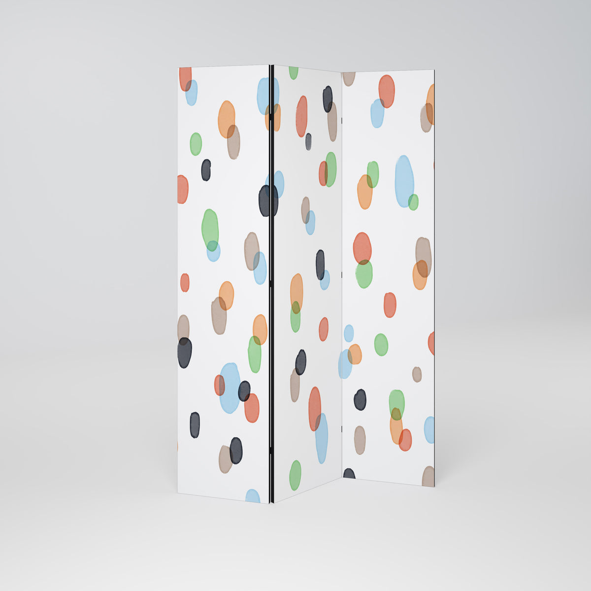 ENERGETIC SPOTS Dekorativ rumsavdelare – 3 paneler