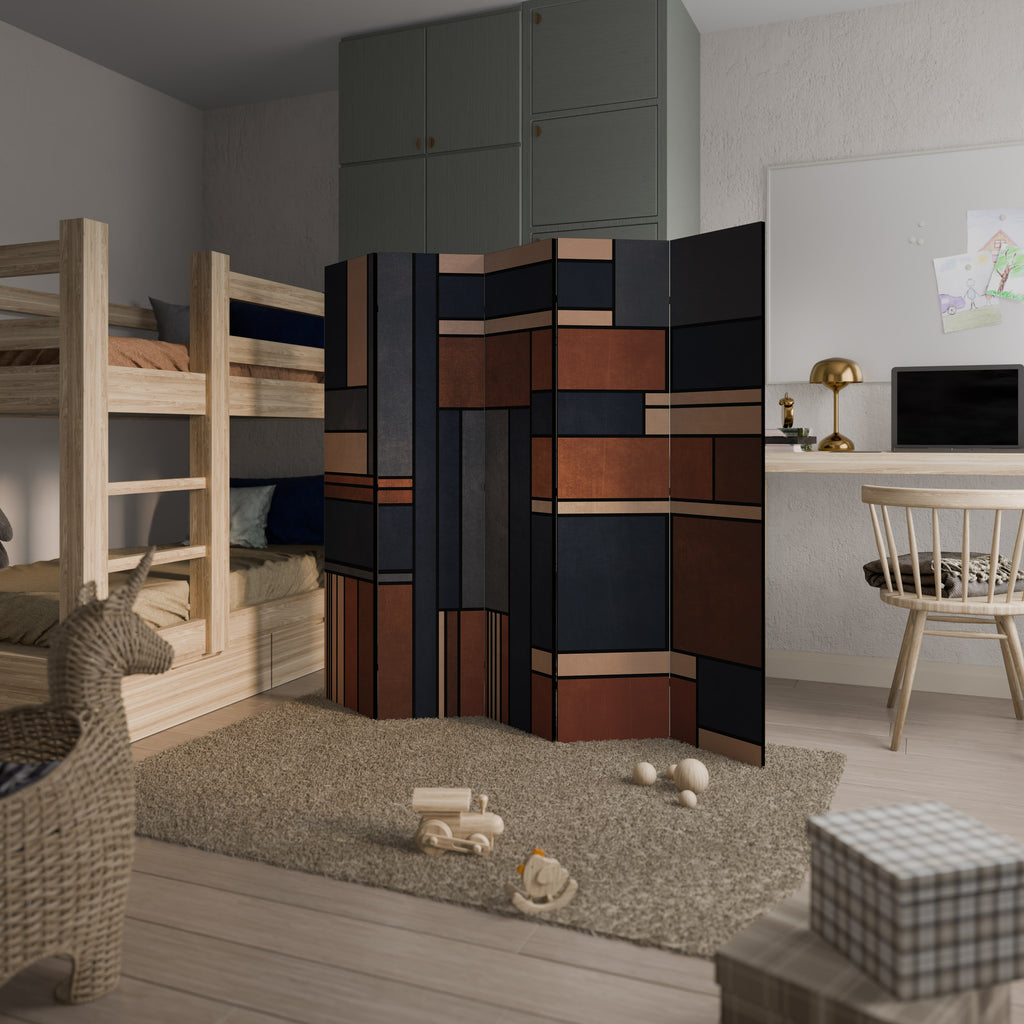 INTREPID FORMATION Dekorativ rumsavdelare – 5 paneler