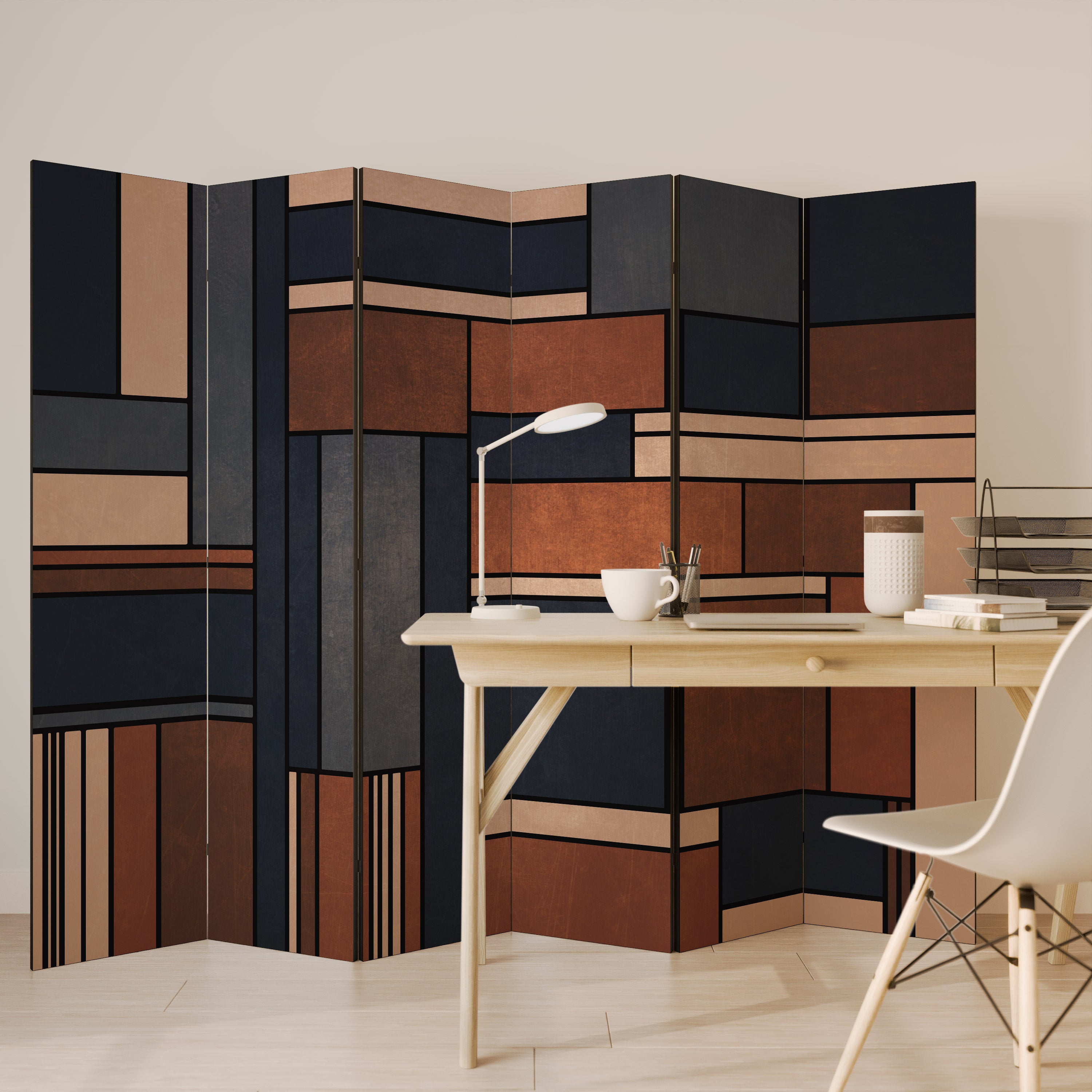 INTREPID FORMATION 6-Panel Room Divider