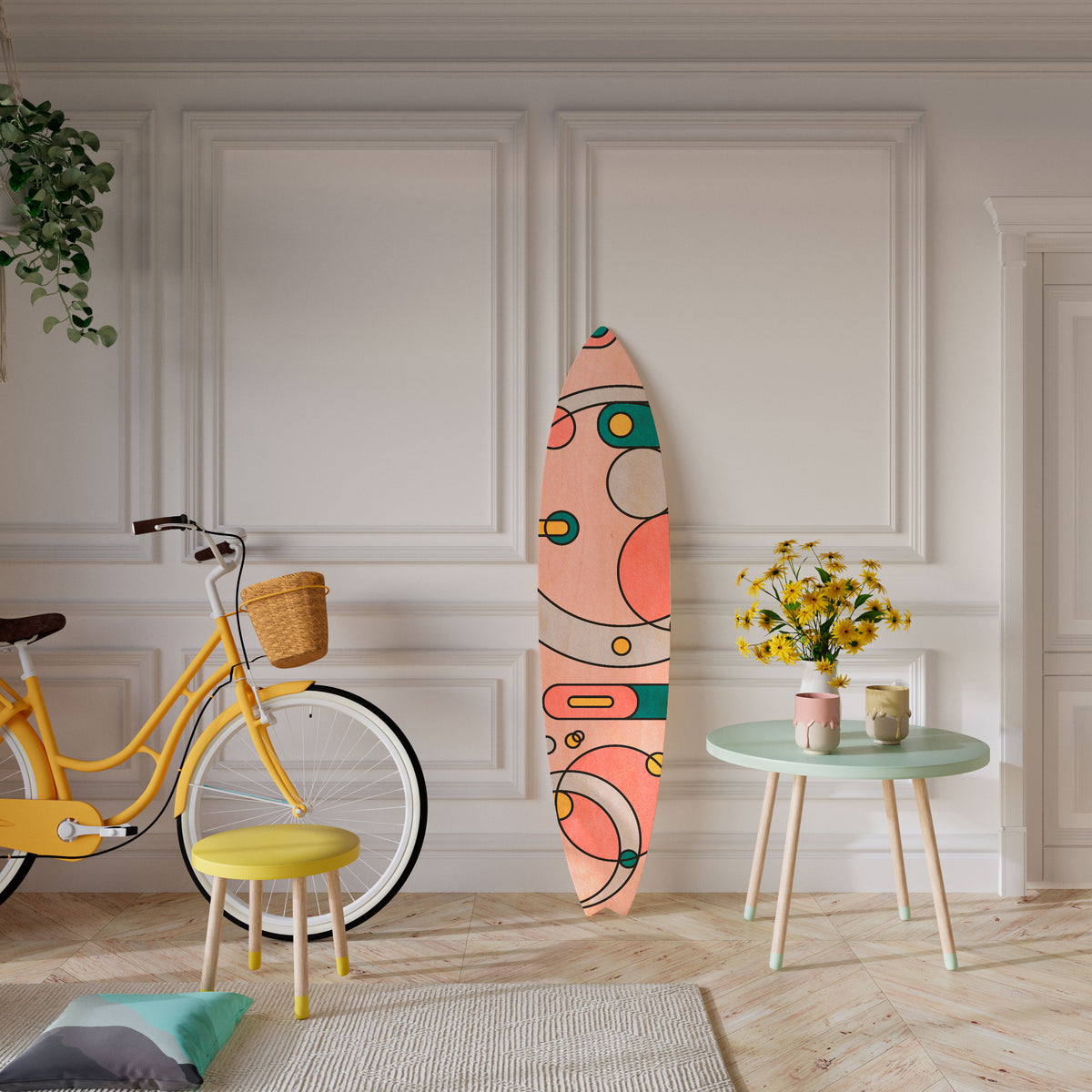 GOSSAMER ECHOES Dekorativ Surfbräda